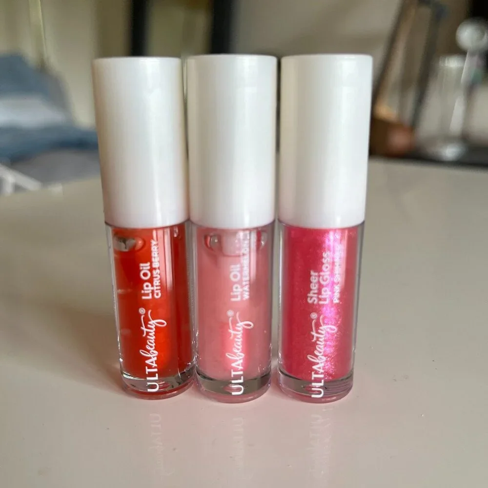 Ulta Mini Lip Oil and Lip Gloss 3-pc. Set, New